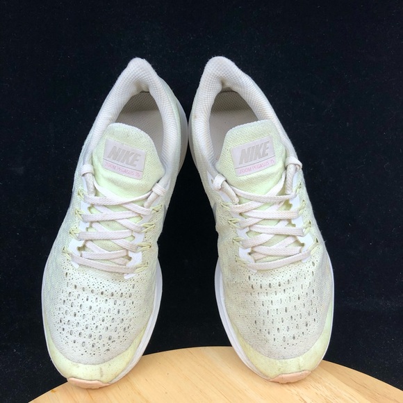 Nike Kid's Air Zoom Pegasus 35 (GS) Volt/White/Grey Sz 4.5Y AH3481-100 - Picture 8 of 10
